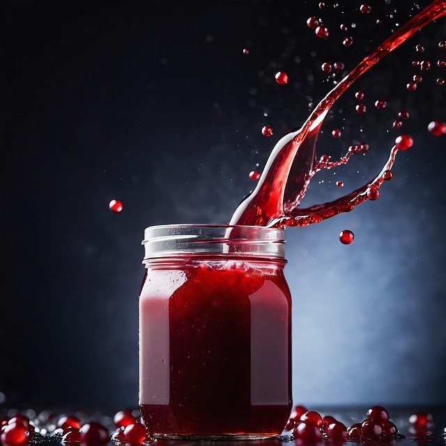 Free ai generated jam mason jar illustration