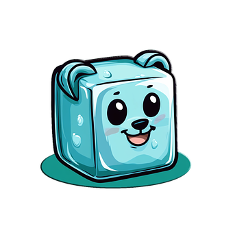 Ai Gerado, Cubo, Desenho Animado, Copo