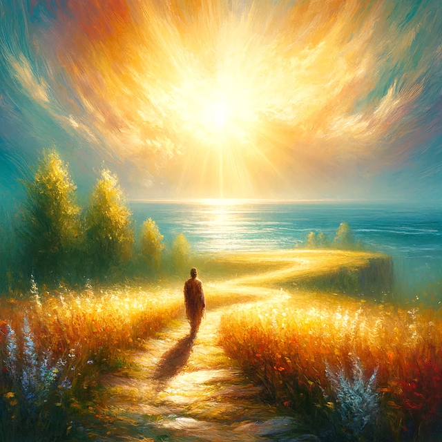 Free ai generated hope future illustration