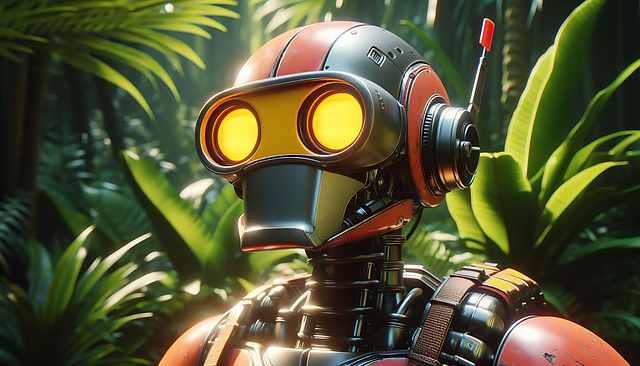 Ai Genereret, Robot, Futuristisk, Sci-Fi