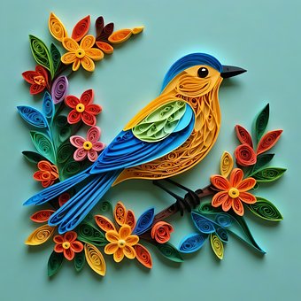 Free Bird Quilling photo and picture