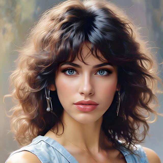 Free ai generated woman beauty illustration