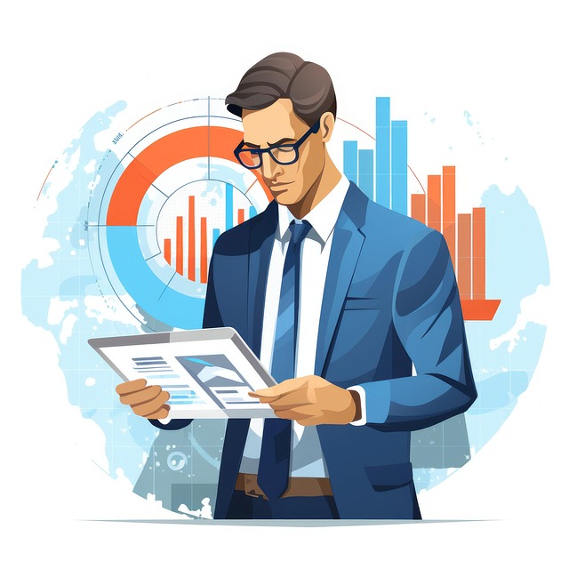 Free ai generated technology businessman illustration