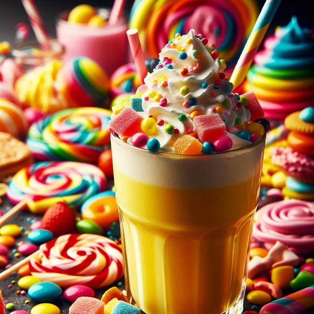 Ai Generiert, Milchshake, Lutscher
