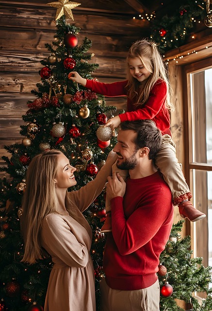 Jul, Familie, Ferie Sæson, Trædekoration