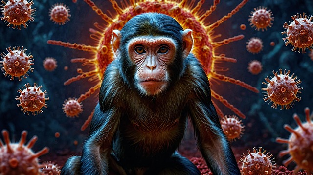 Free Ai Generated Mpox illustration and picture