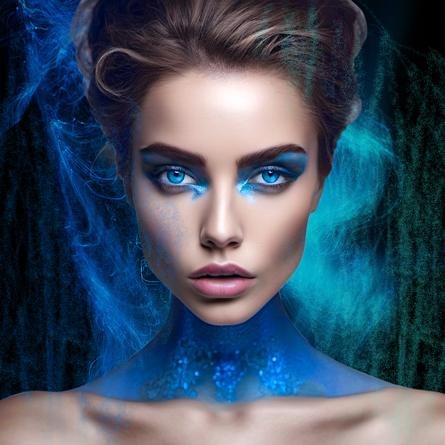 Free ai generated beautiful woman illustration