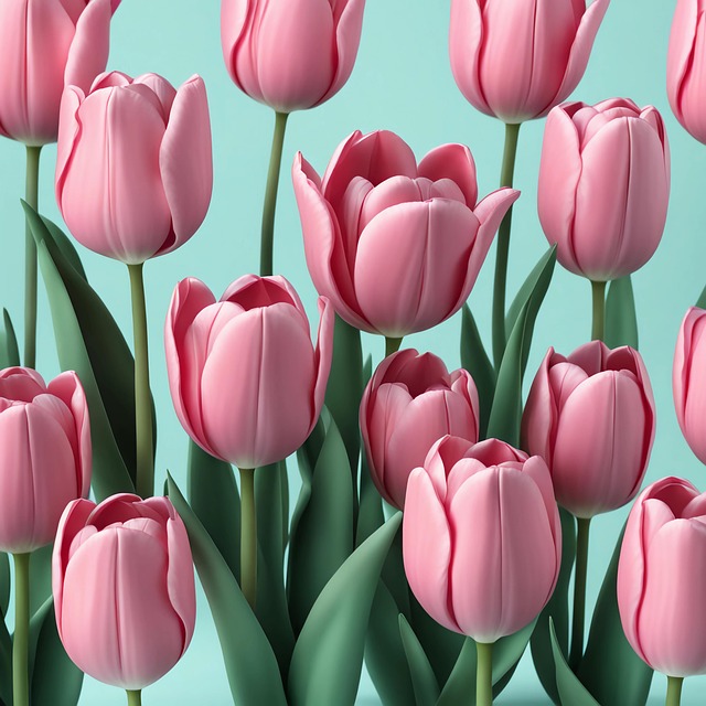 Ai Generiert, Tulpen, Frühling