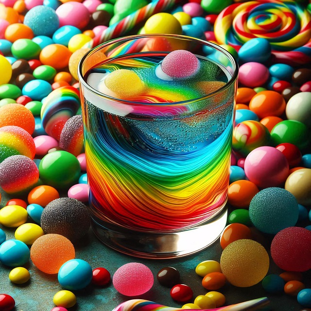 Free ai generated sweets candies illustration