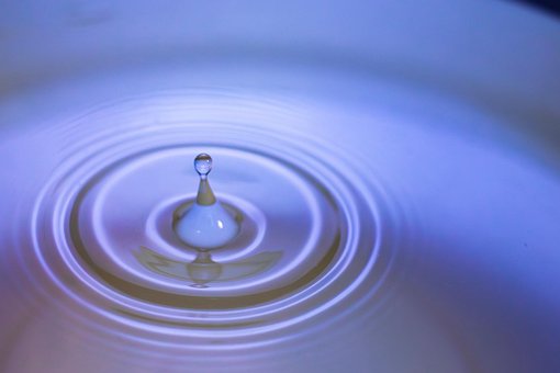 Wassertropfen, Wasser, Wellen, Tröpfchen