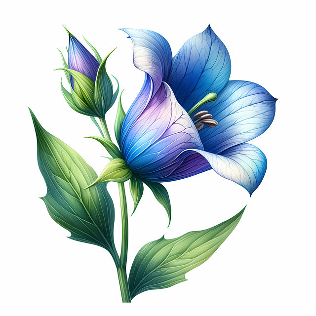 Free Bellflower Purple illustration and picture