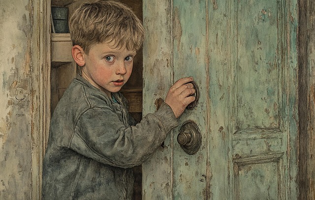 Free ai generated boy child illustration