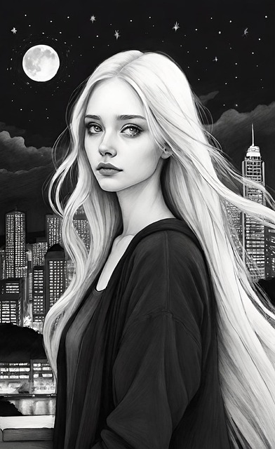 Free ai generated woman model illustration