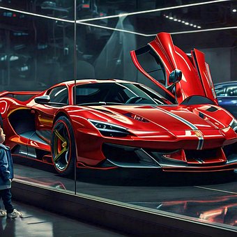 Ausstellungsraum, Wagen, Sport