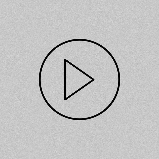 Free video play icon illustration