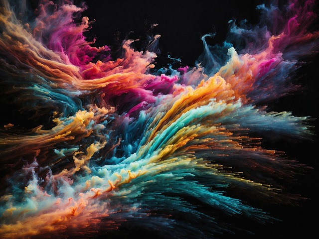 Free ai generated nature smoke illustration