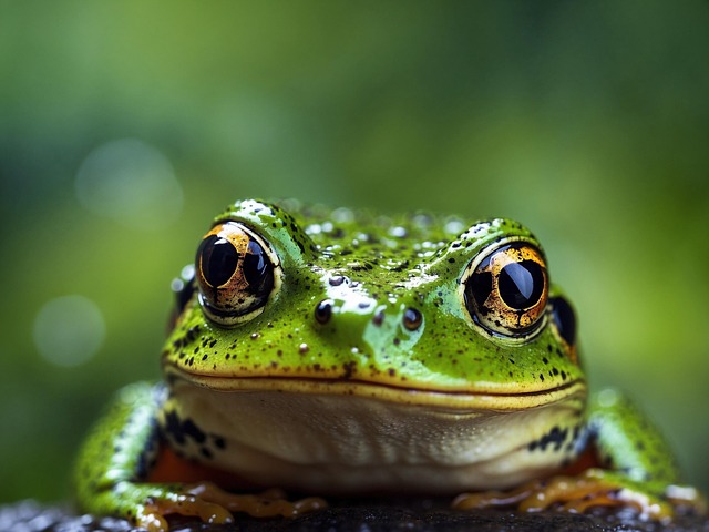 Free ai generated frog amphibian illustration