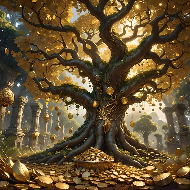 Free ai generated tree manifestation illustration