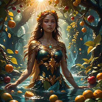 Free Ai Generated Goddess illustration and picture
