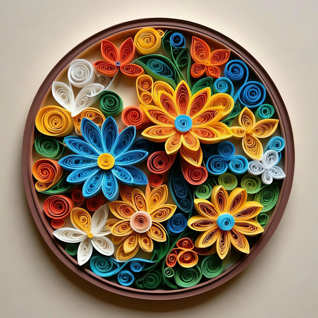 Papier quilling • Ivoire - Atelier Zinzoline, par Stéphanie