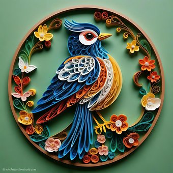 Free Bird Papercraft photo and picture