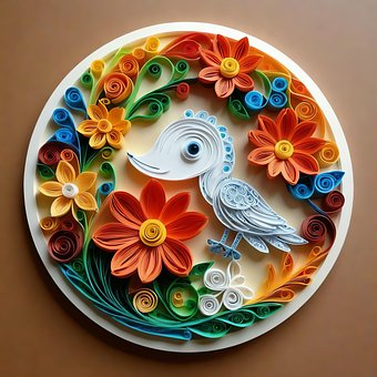Free Bird Papercraft illustration and picture