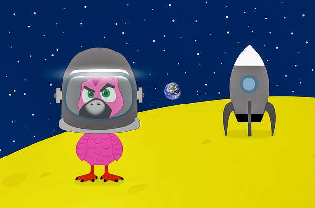 Free Moon Spaceship photo and picture