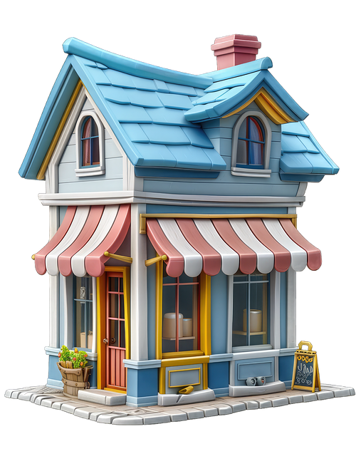 Download free HD stock image of Ai Generated Shop Free ai generated shop store illustration