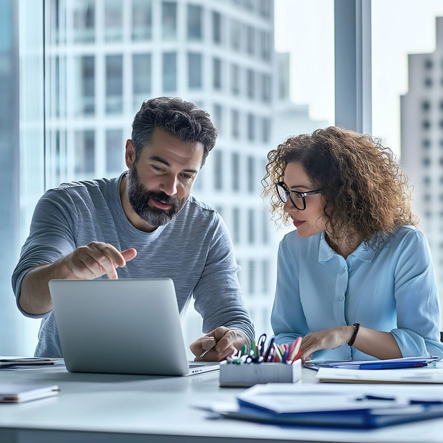 Free ai generated modern office business teamwork illustration
