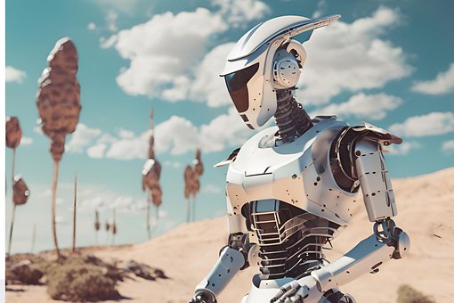 Free Futuristic Robot Scifirobot illustration and picture