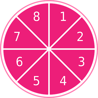 Free Round Number Boat Game Of Chance vector and picture