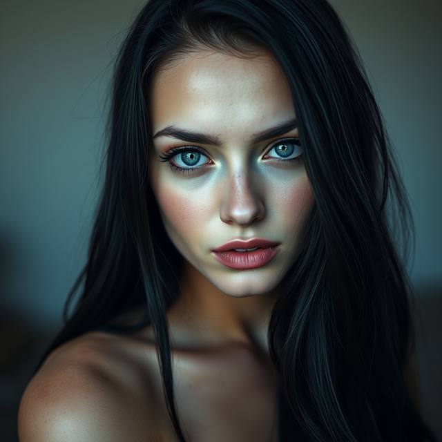Download free HD stock image of Ai Generated Woman Free ai generated woman portrait illustration
