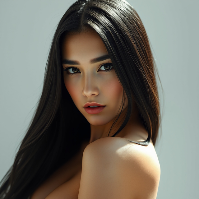 Ai Generado, Asiático, Mujer, Retrato