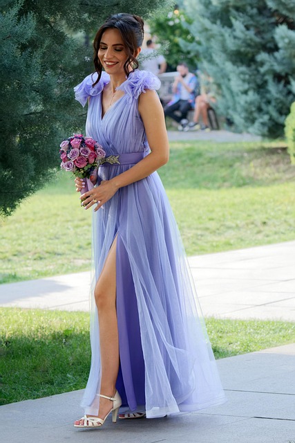 bridesmaid, woman, young, fashion, park, event
