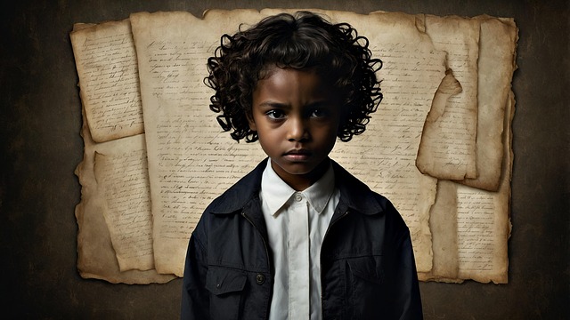 Free ai generated boy child illustration