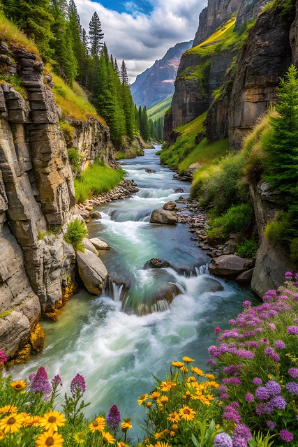 Free ai generated chisimba river illustration
