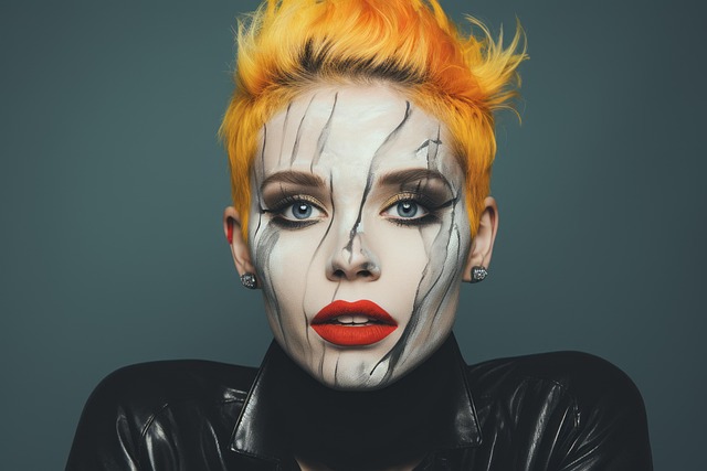 Free ai generated halloween woman illustration