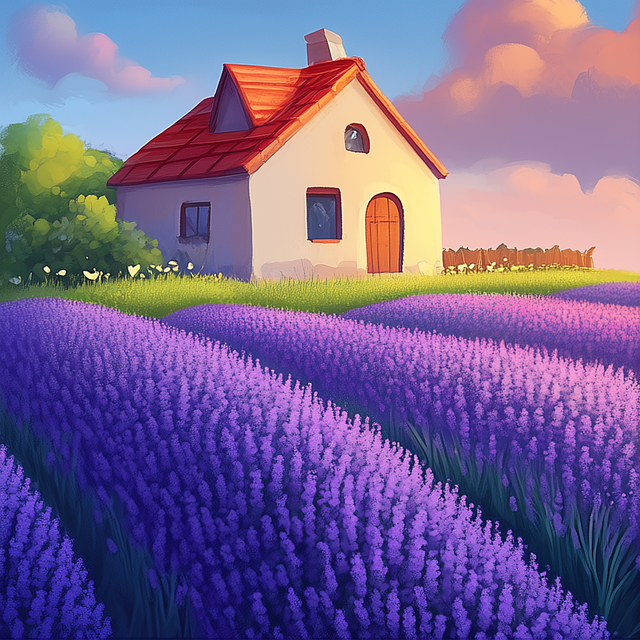 Free ai generated house home illustration