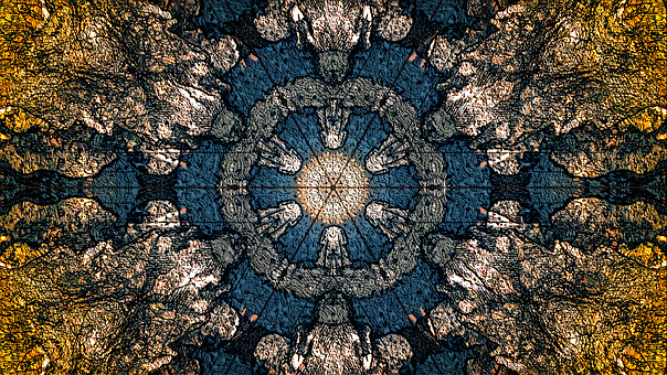 Free Mandala Kaleidoscope illustration and picture