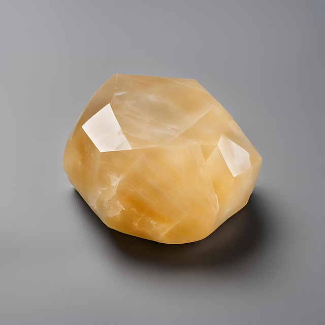 Free ai generated gemstone yellow illustration