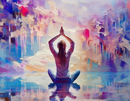 Free Meditation Relaxation illustration and picture