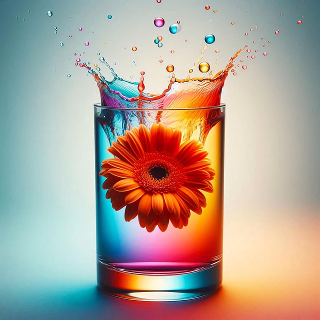Free ai generated nature gerbera illustration