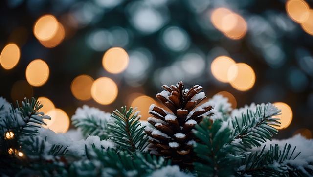 Free ai generated christmas decoration illustration