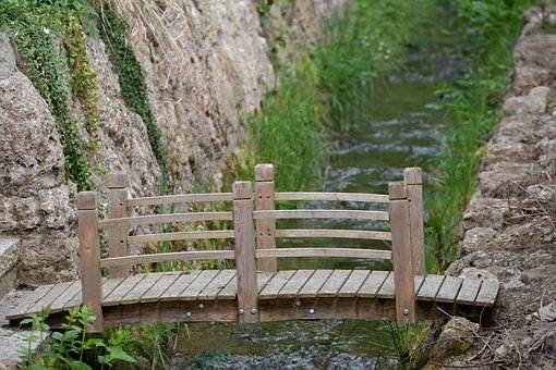 Free Bridge Wooden Bridge photo and picture