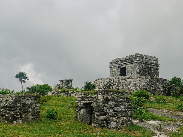 Istorie, Mexic, Cancun, Ruine, Tapet