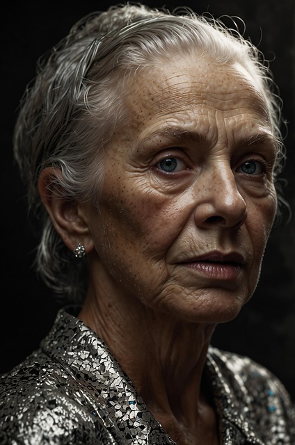 Download free HD stock image of Ai Generated Elderly Free ai generated elderly woman illustration
