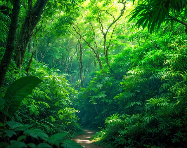 Free jungle amazon rainforest illustration