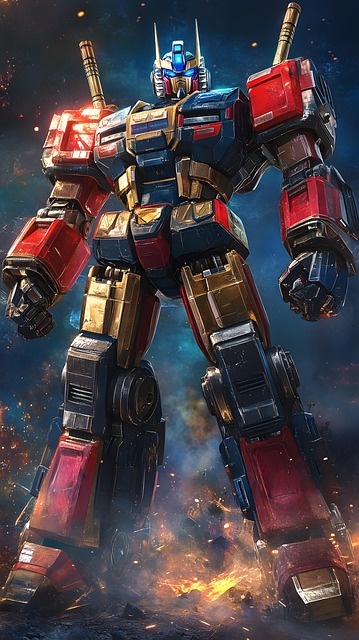 Free Anime Anime Robots illustration and picture