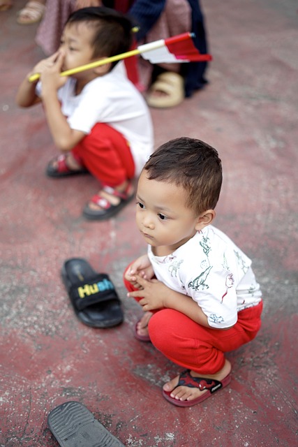 Indonesien, Kind, Junge, Glücklich