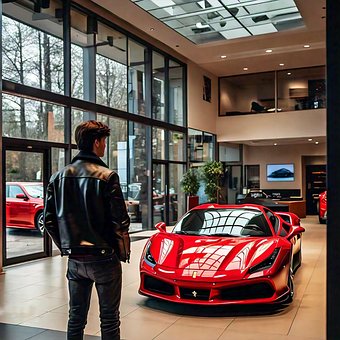 Ausstellungsraum, Sport, Wagen